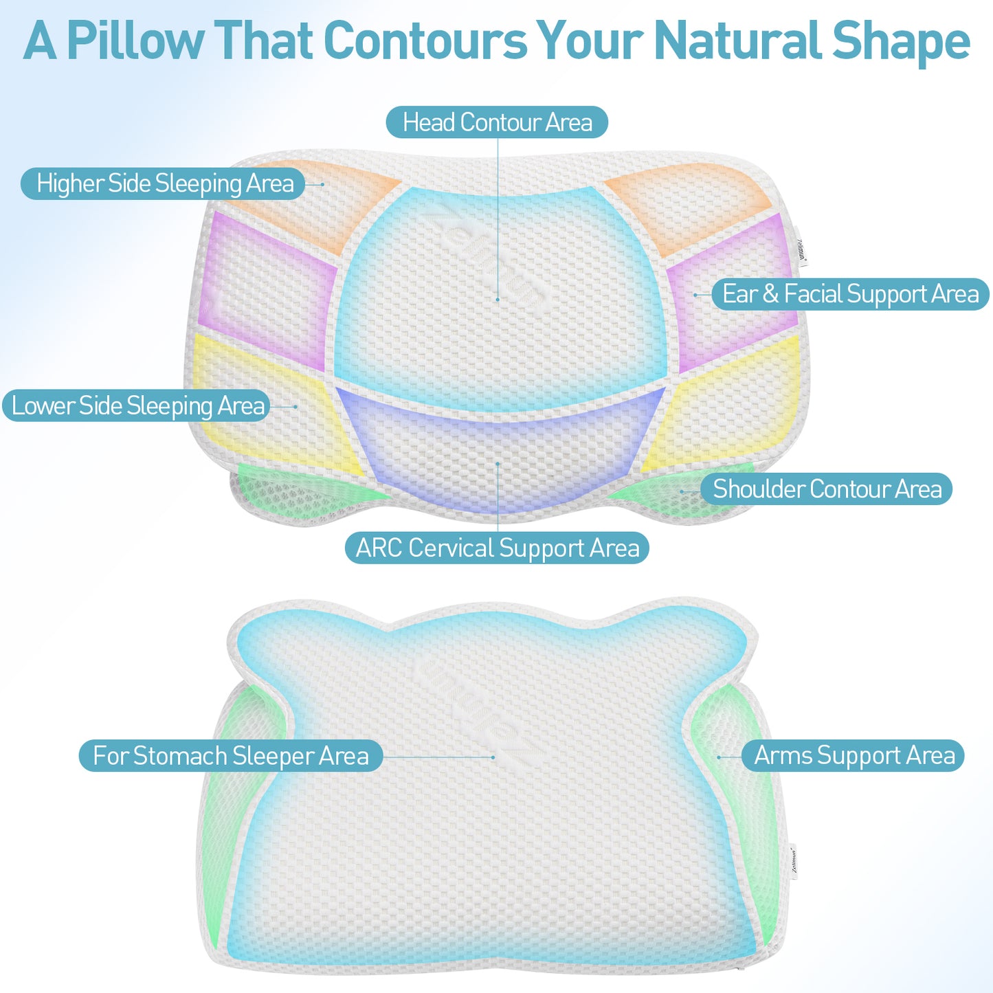 Cervical Memory Foam Pillow