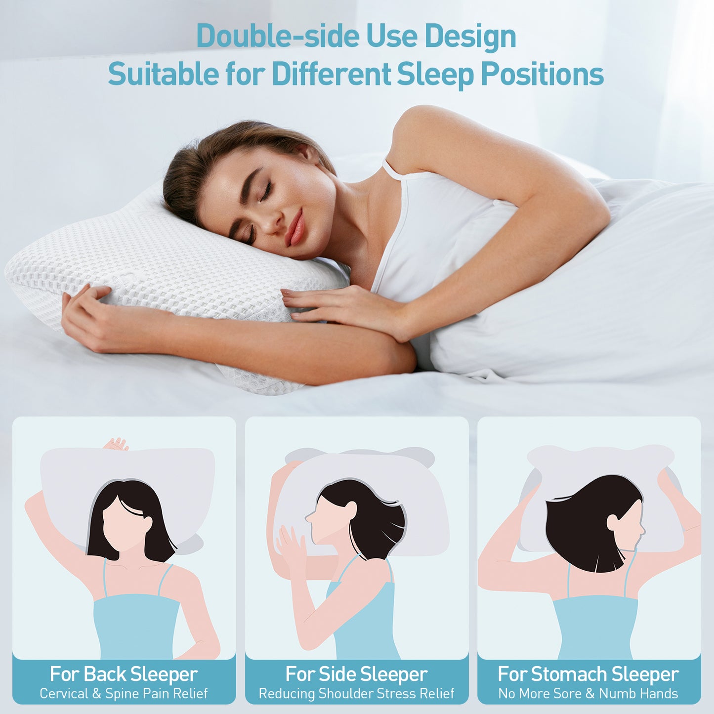 Cervical Memory Foam Pillow